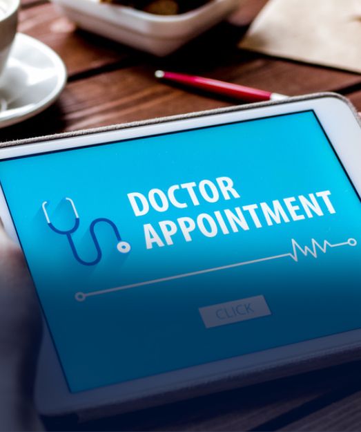 What is the impact of digital appointment booking on healthcare ROI?